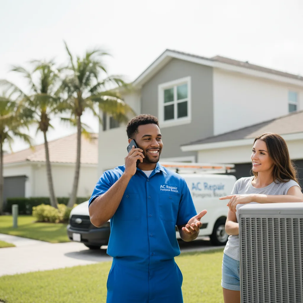 AC Repair Pompano Beach customer support in Parker